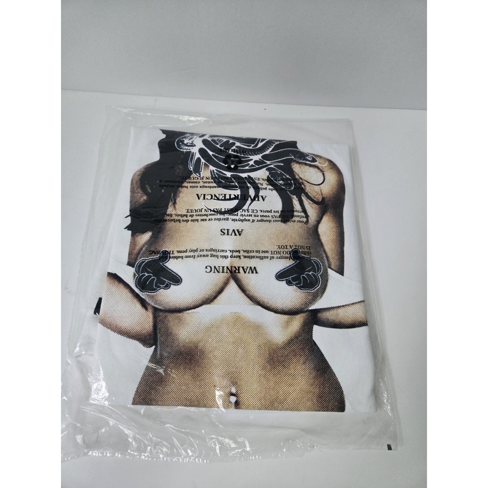 Crooks & Castles white tshirt tee size Small Medium Smuts716 girl